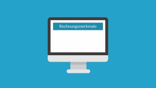 Foto: Rechnungsmerkmale